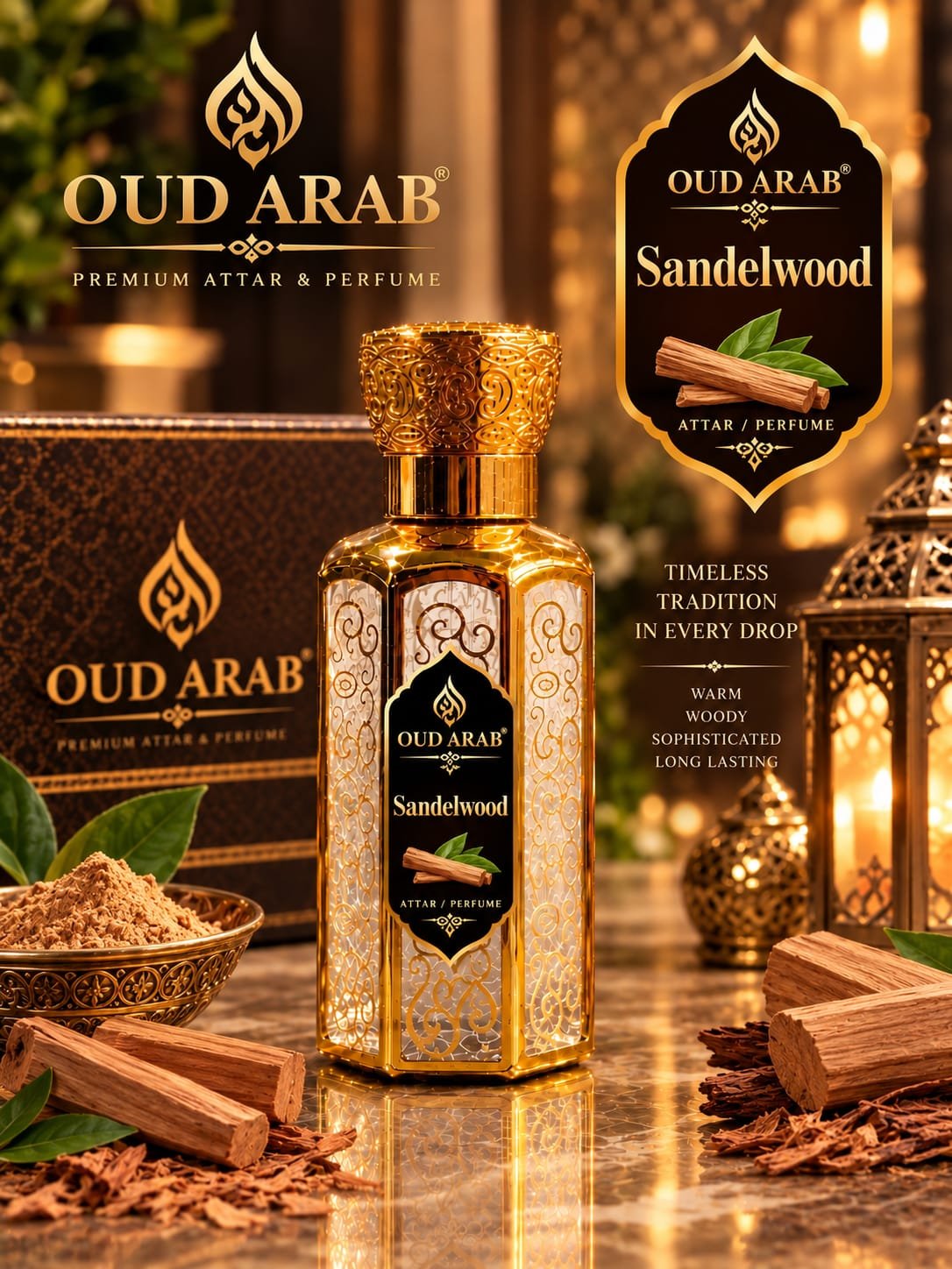 OUD ARAB Sandelwood