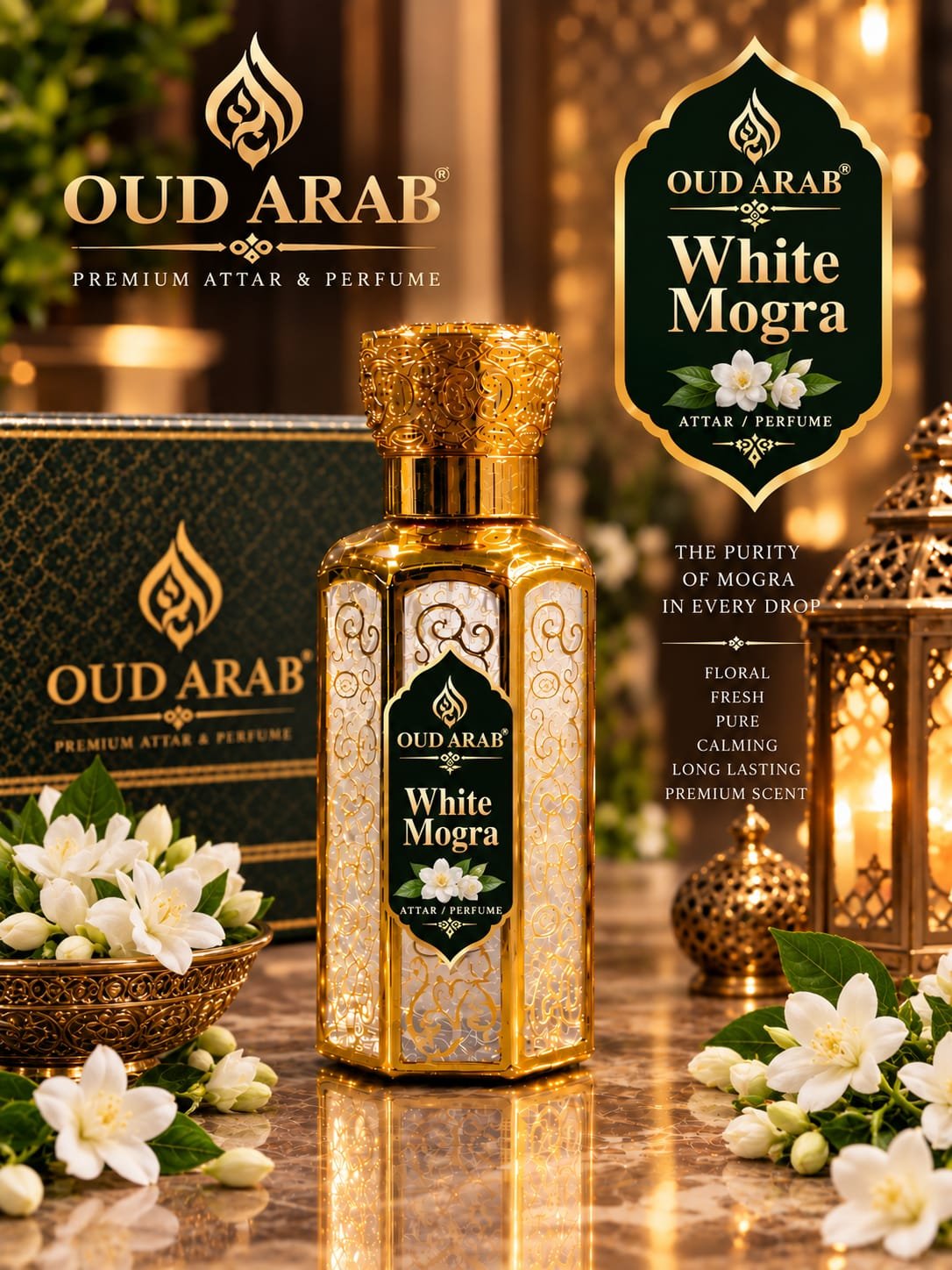 OUD ARAB White Mogra